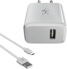 Flipkart Smartbuy 18 W Quick Charge Mobile FC18GS01, Suitable For Realme, Mi, OPPO, VIVO, POCO, Infinix, Redmi Charger with Detachable Cable (Cable Included)