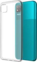 Flipkart Smartbuy Back Cover for Poco C3 (Transparent, Silicon)