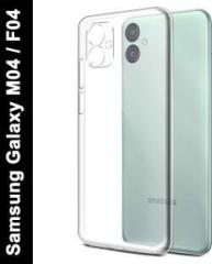 Flipkart Smartbuy Back Cover for Samsung Galaxy F04, M04 (Transparent, Grip Case, Silicon)