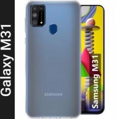 Flipkart Smartbuy Back Cover for Samsung Galaxy F41, Samsung Galaxy M31 (Transparent, Silicon)