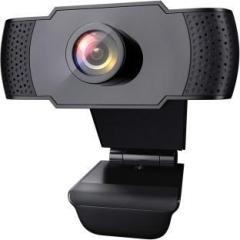 Flipkart Smartbuy HD 720p Webcam, Widescreen Viewing Angle, Auto Light Correction, Noise Reducing Mic, for Skype, FaceTime, Hangouts, Xbox, PC/Mac/Laptop/MacBook/Tablet Webcam