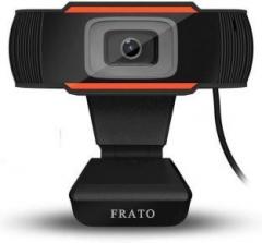 Frato Webcam with Microphone, Full HD 1080P, for Computers, PC, Laptop Streaming, Video Chatting Webcam