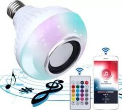 G2l Light Ball Bulb Bluetooth Bulb Light Bluetooth Control Smart Music Playing Audio 10 W Bluetooth Speaker (Stereo Channel)