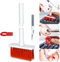 Gadget Deals 5 in 1 Cleaning Kit for Keyboard / AirPods / Earphones | Laptop Cleaning Kit for Computers, Laptops, Gaming, Mobiles (Gadgets and Keyboard Cleaner Cleaning Soft Brush)
