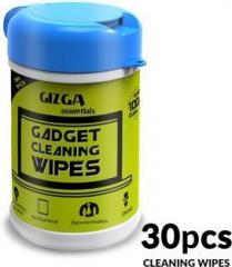 Gizga Essentials GZ CK 103 30 Pcs Professional Cleaning Wipes Non Toxic, Ammonia Free, Camera, DSLR, Filters, Lenses, Binoculars, LCD and other sensitive Electronics, Eyeglasses & Sunglasses for Computers