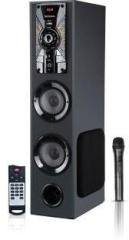 Gizmore ST 5000 PRO WITH WIRELESS MIC & REMOTE 50 W Bluetooth Tower Speaker (Stereo Channel)