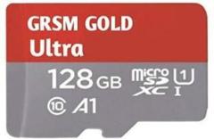 Grsm Gold GRSM 128 GB 128 GB SD Card Class 10 120 MB/s Memory Card