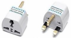 Hi plasst Type G Plug, Pin 3Pin Travel Power Plugs Converter Adapter Worldwide Adaptor