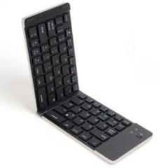 House Of Sensation Portable Mini Bluetooth Wireless Foldable Keyboard Compatible With All Other Smartphones Bluetooth Tablet Keyboard