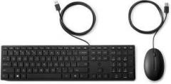 Hp 320MK with Mouse Wired USB Multi device Keyboard