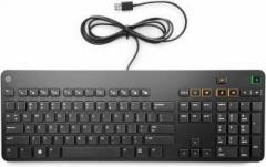 Hp K8P74AA Conferencing Full Sized with Numeric pad and 11 Functional Keys Wired USB Desktop Keyboard