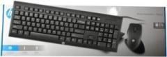 Hp Majestic Basket Wired Combo USB Keyboard & Mouse With 12 Function Keys Wired USB Multi device Keyboard
