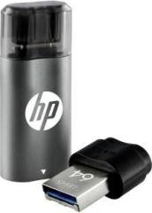 Hp x5600B 64 GB OTG Drive (Type A to Micro USB)