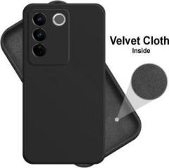Hupshy Back Cover for vivo V27 (Flexible, Silicon, Pack of: 1)