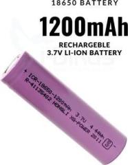 I birds Enterprises 18650 cell 3.7V, 1200mAh Li ion Rechargeable Battery (Not AA, AAA, D, C)