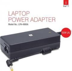 Iball 4965A 65 W Adapter (Power Cord Included)