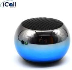 Icall Smallest Wireless Speaker with Powerful Bass & Mic 5 W Bluetooth Speaker (Stereo Channel)