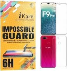 Ikare Front and Back Screen Guard for OPPO F9 Pro