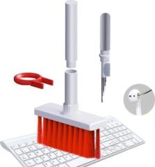 Itronix ITX16 5 in 1 Gadget Cleaner Kit for Keyboard / AirPods / Earphones | Cleaning Kit for Computers, Laptops, Mobiles