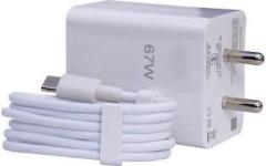 Jazx 67 W Quick Charge 3 A Mobile 67W SuperFast Charger Compatible For Xiaomi 10T/11X/10 Pro /11T/10S /10T Pro/11i Charger (Cable Included)
