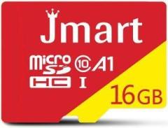 Jmart Ultra Premium 16 GB MicroSD Card Class 10 100 MB/s Memory Card (With Adapter)