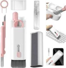 Jsc 7 IN 1 pink 7 in 1 Gadget Cleaner kit for Screen keybord Airpods for Computers, Laptops, Mobiles, Gaming