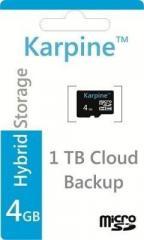 Karpine 4 GB MicroSDHC Class Memory Card