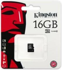 Kingston 16 GB MicroSDHC Class 4 MB/s Memory Card