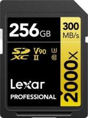 Lexar Professional 2000x 256 SDXC Class 10 300 MB/s Memory Card