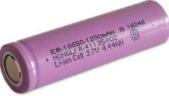 Limitless Products 18650 Li ion Cell 3.7V 1200mAh 4.4WH Rechargeable, Lithium ion Battery