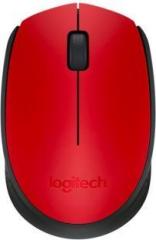 Logitech M171 RED Wireless Optical Mouse