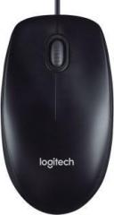 Logitech M90 / 1000 DPI Optical Tracking, Ambidextrous Wired Optical Mouse (USB)