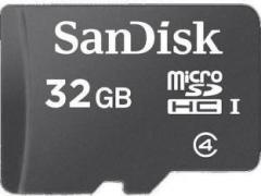 Lotus Sandisk 32 GB MicroSD Card Class 4 90 MB/s Memory Card
