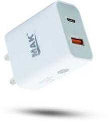 Mak 25 W PD 3 A Multiport Mobile Charger