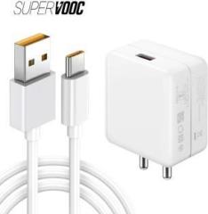 Mak X7 Pro 65 W Supercharge 6 A Mobile Charger with Detachable Cable (SuperDart Charge Compatible For Realme gt neo 2, 9 Pro+ & Other, Cable Included)