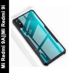 Micvir Back Cover for Mi Redmi 9A, Mi Redmi 9i (Transparent, Camera Bump Protector, Pack of: 1)