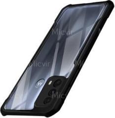 Micvir Back Cover for Motorola Moto e40 (Transparent, Camera Bump Protector, Pack of: 1)