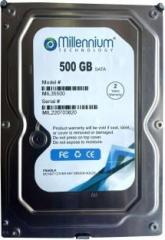 Millennium Technology MIL35500 500gb 3.5 inch Sata Hard drive 500 GB Desktop, Surveillance Systems Internal Hard Disk Drive (HDD, Interface: SATA, Form Factor: 3.5 inch)