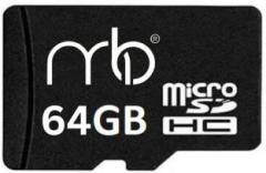 Morebyte mb Black 64 GB SD Card Class 10 140 MB/s Memory Card