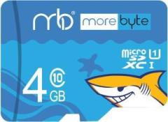 Morebyte Shark 4 GB SDXC UHS I Card Class 10 50 MB/s Memory Card