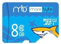 Morebyte Shark 8 GB SDXC UHS I Card Class 10 1400 MB/s Memory Card