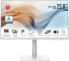 Msi Modern MD241PW 24 inch Full HD LED Backlit IPS Panel Speakers, TypeC, Height Adjustable Monitor (Response Time: 5 ms)