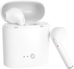 Nick Jones I7s Twins Portable True Wireless Earbuds with Charging Cable Bluetooth Headset (In the Ear)