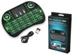 Nnnu 2.4G Wireless Mini Backlight Keyboard Wireless, Bluetooth Multi device Keyboard