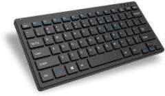 Nsinc Mini Slim Stylist Multimedia Keyboard Wired USB for PC, High Performance Wired USB Laptop Keyboard