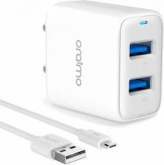 Oraimo OCW 163D 2.1 A Multiport Mobile Charger with Detachable Cable