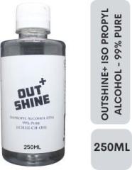 Outshine+ OSIPA250 CH3 IPA ISO PROPYL ALCOHOL 99.9% PURE [2 CH OH] 250ML for Computers, Laptops, Mobiles