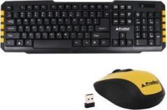 Prodot TLC 107+165 2.4Ghz Multimedia Wireless Keyboard and Mouse Combo for PC, Laptop, Android TV and Smart TV Wireless Desktop Keyboard