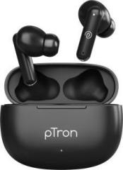 Ptron Bassbuds Joy TWS with 13mm Drivers, Stereo Calls, 32Hrs Playtime, Type C Charging Bluetooth Headset (True Wireless)