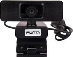 Punta High Resolution Full HD Webcam 1080P With Built in Microphone & Video Call Webcam